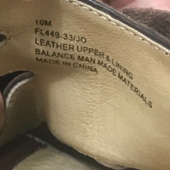 EuroSoft Brown Slide Mule w Leather Rose Detail 10 - Picture 6 of 8